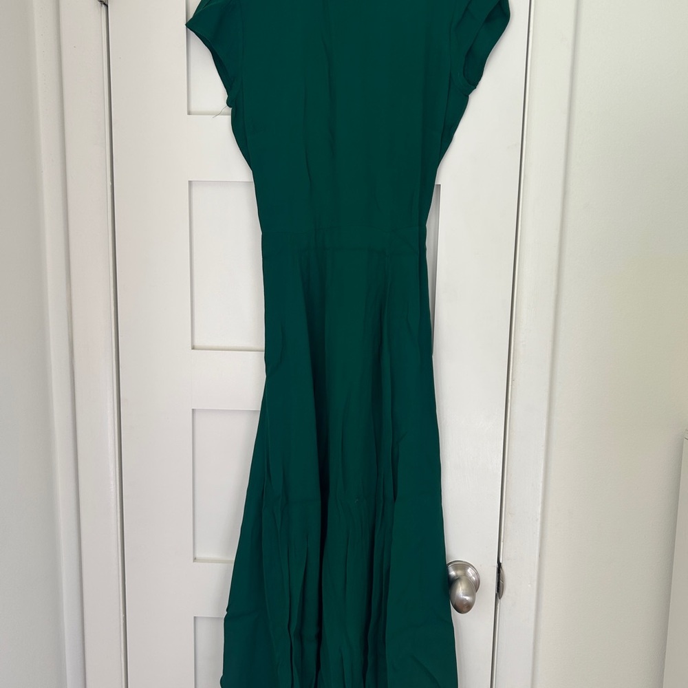 Reformation Green Gavin Maxi Dress